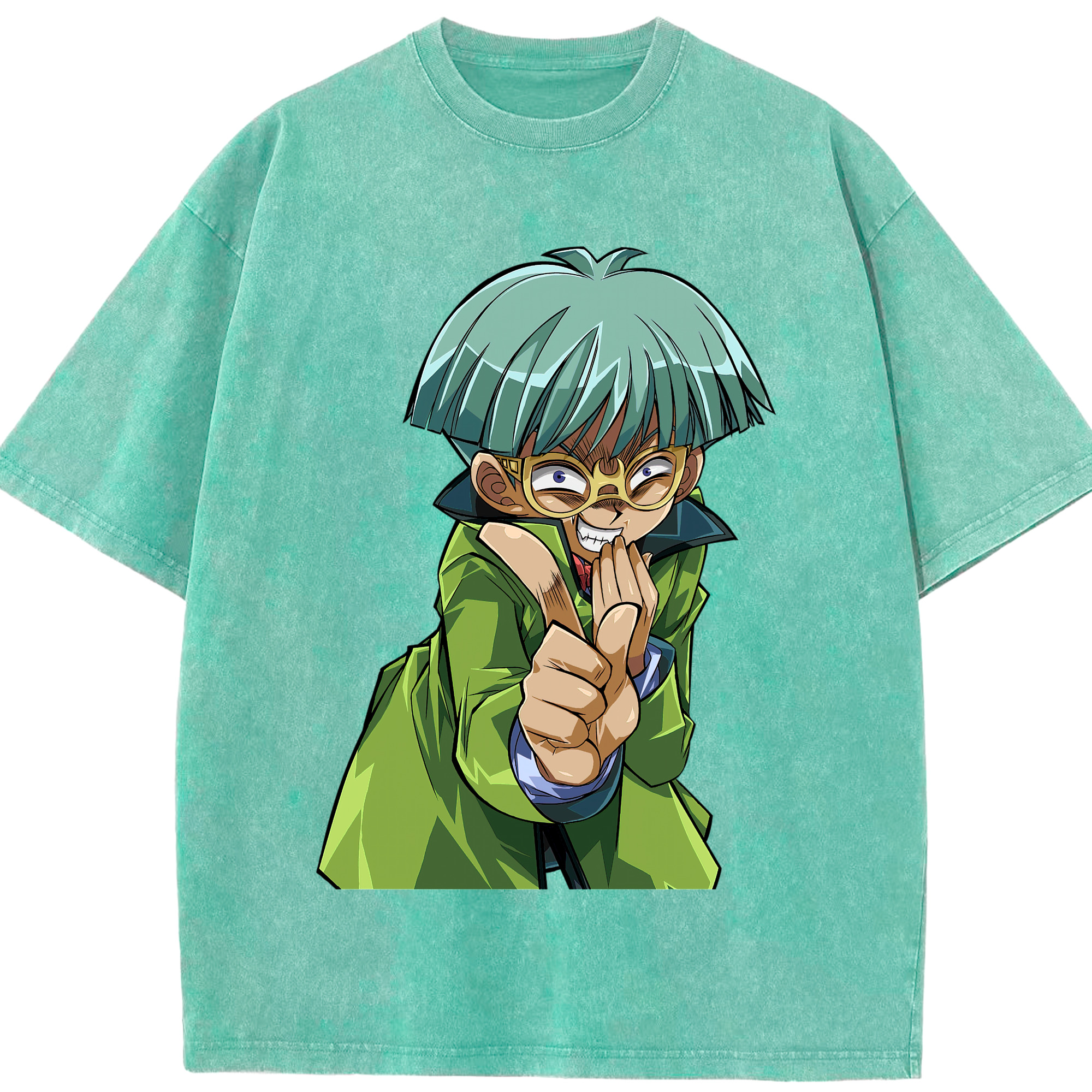 （画像用） 遊☆戯☆王 Yu-Gi-Oh! 綿100% ヴィンテージ風 半袖Tシャツ（フロントプリント）